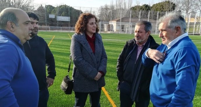 La dotación deportiva San Martín de Porres ya cuenta con césped artificial