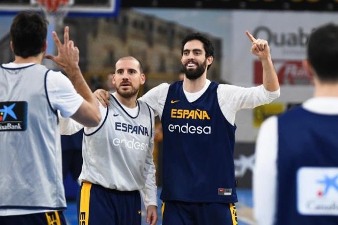El alero de la selección española Javier Beirán