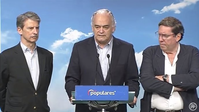 Rueda de prensa de Esteban González Pons tras la expulsión de Venezuela de la de