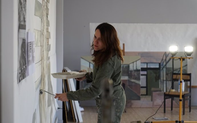 La pintora catalana Bea Sarrias realizará un mural en la nueva sede de la Otan