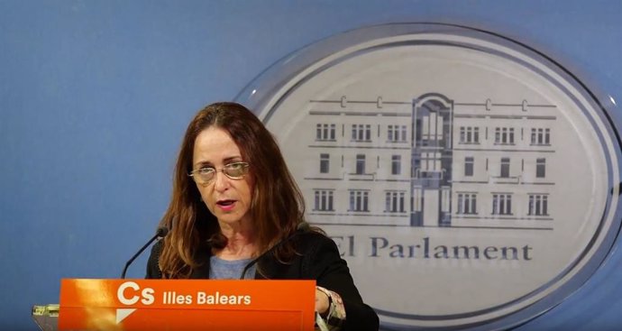 La diputada de Cs en el Parlament balear, Olga Ballester