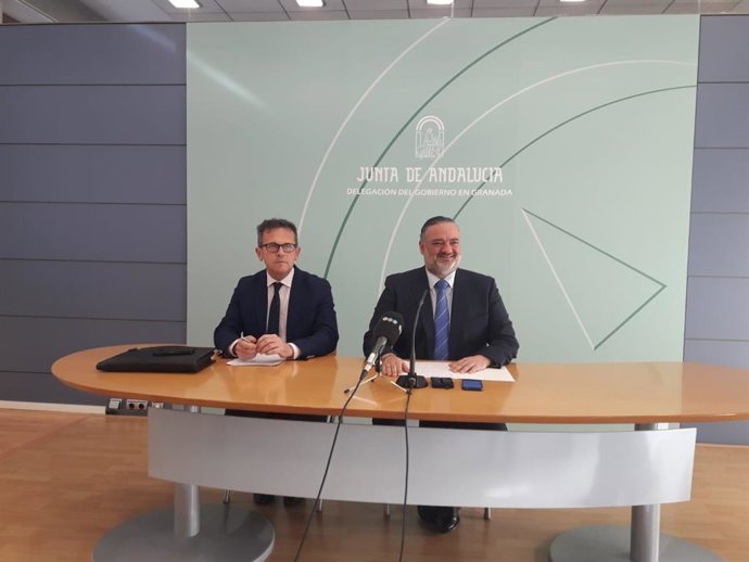 Rueda de prensa de la Junta en Granada