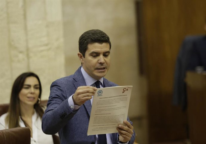 Sergio Romero, hoy en la sesión de control al Ejecutivo