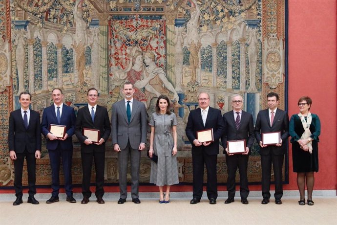 Los Reyes entregan los Premios Nacionales de Investigación 2018