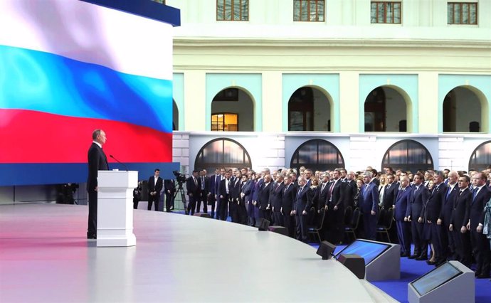 Putin en su discurso anual ante el Parlamento ruso