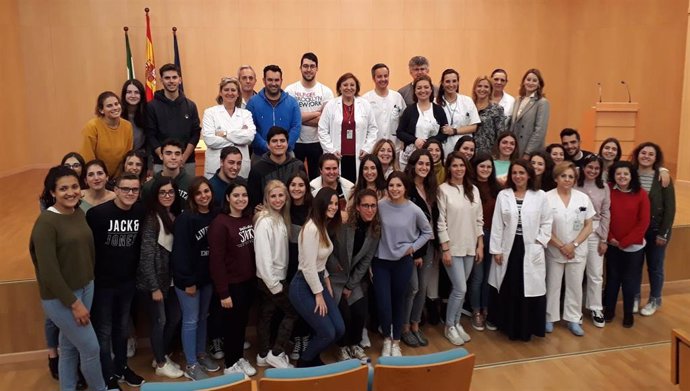 El Valme acoge a 31 nuevos alumnos del Grado de Enfermería de la US para el inic