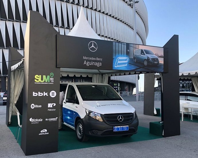 Mercedes-Benz presenta el 'made in Spain' eVito en Bilbao, antes de su lanzamien