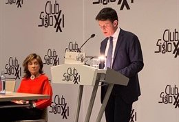 Manuel Valls en el Club Siglo XXI