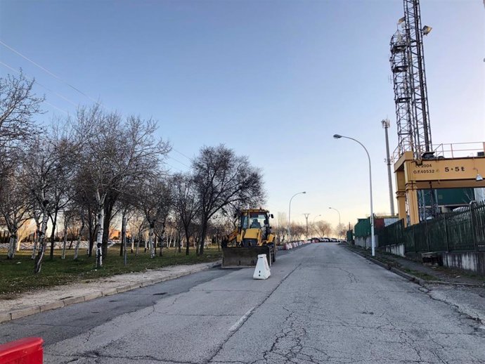 Comienza la reforma de la Avenida de La Mina en Colmenar en la que se crearán 70