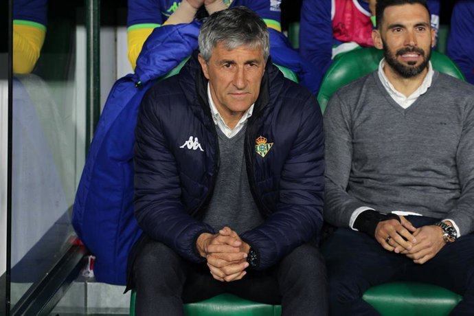 L'entrenador del Betis, Quique Setién en una imatge d'arxiu