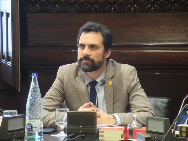 El presidente del Parlament, Roger Torrent, en una imagen de archivo