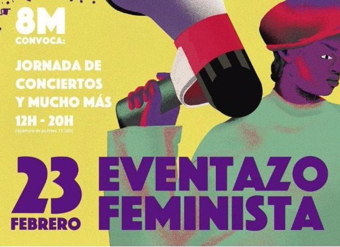 El 8M celebra mañana en Madrid el 'Eventazo', donde se escucharán "todas las raz