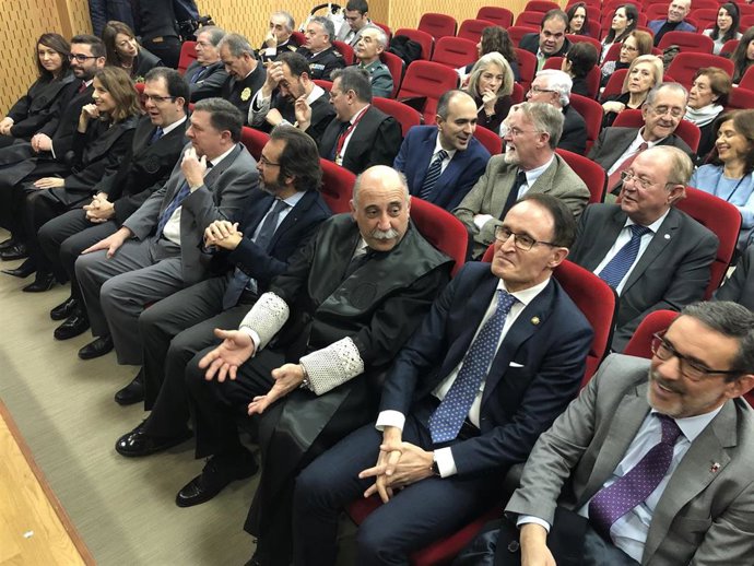 Pedro Rivera, Francisco Martínez Escribano y José Luis Díaz Manzanera en la reno