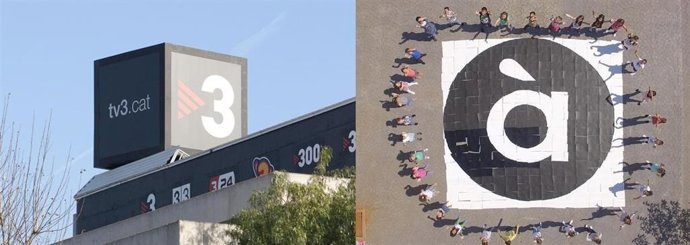 Logos de TV3 y  Punt