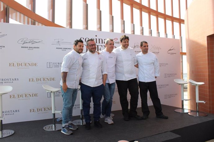 Cinco chefs andaluces participan en 'Cocinas con Duende' de Eurostars Torre Sevi