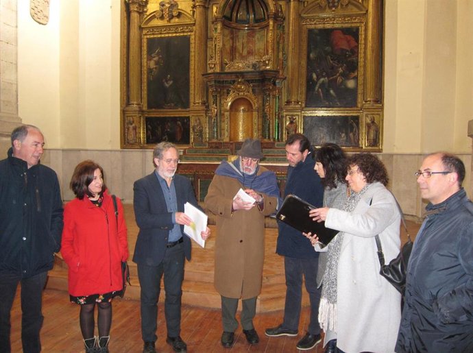Visita del equipo de Gobierno al Monasterio de Santa Catalina