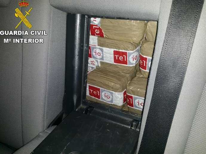 LA GUARDIA CIVIL INTERVIENE 70 KILOS DE HACHÍS EN EL TERMINO MUNICIPAL DE SAGUNT