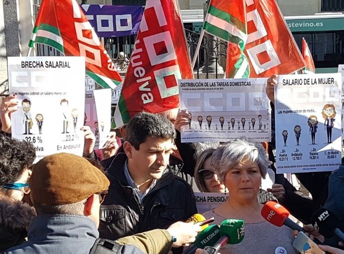 CCOO alerta de la brecha salarial de las mujeres en Huelva, "la más alta de Espa