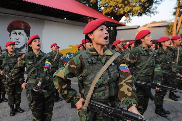 Mujeres soldado en Venezuela