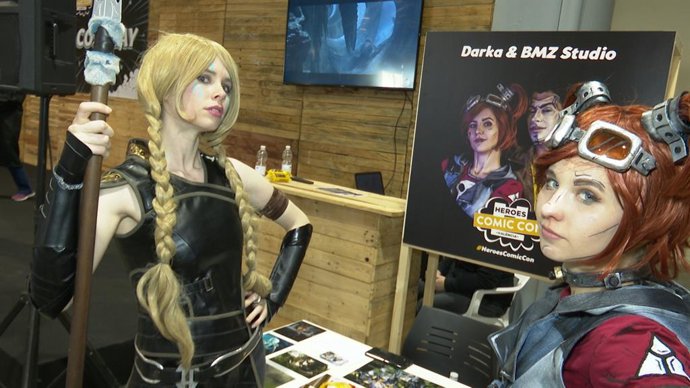 Cultura.- Arranca Heroes Comic Con: dibujo en vivo, editores, 'cosplay' y artist