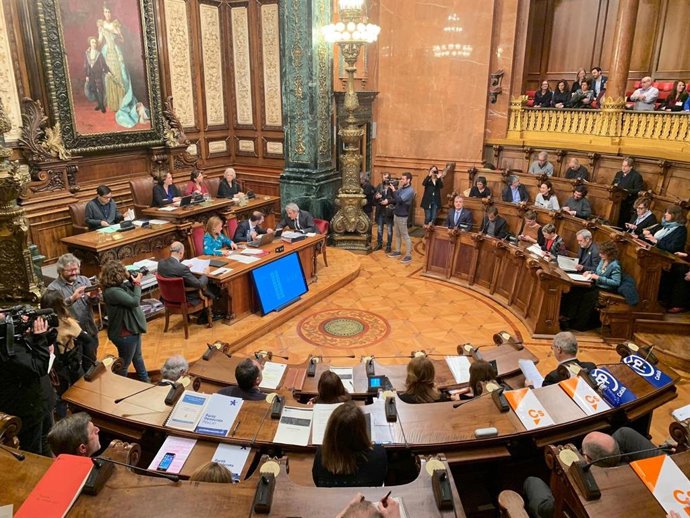 Ple de l'Ajuntament de Barcelona