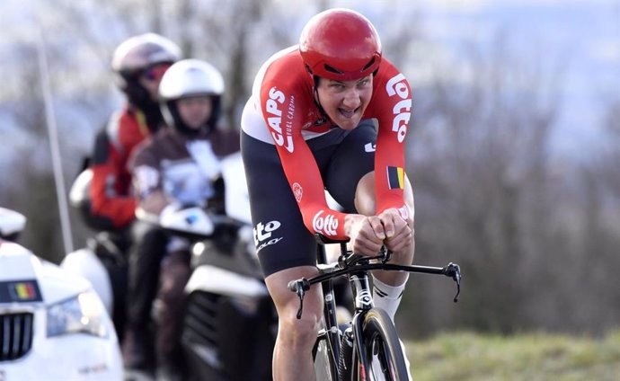 El ciclista belga Tim Wellens, del Lotto Soudal