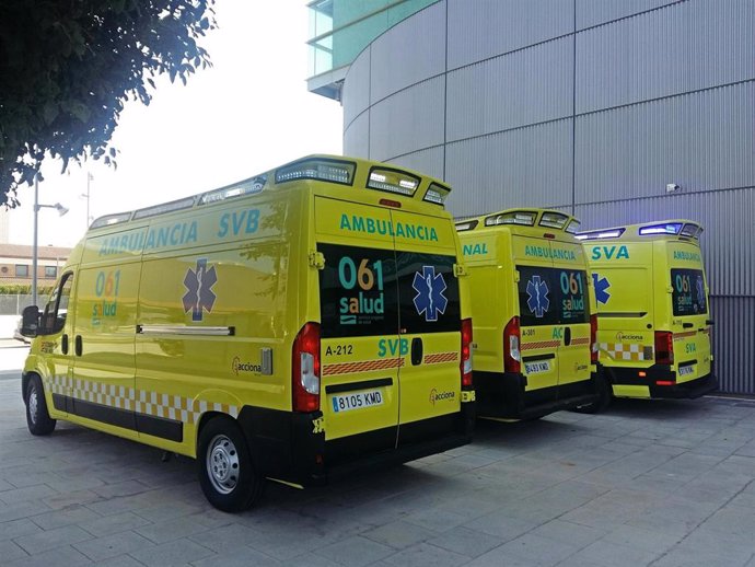 Las nuevas ambulancias de Utebo, Zuera, Épila y Sobrarbe-Ribagorza movilizadas e