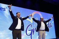 Sebastián Pérez resalta su satisfacción por recibir en Granada al "primer presidente del cambio" en la Junta