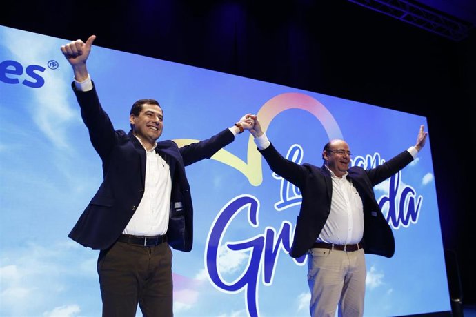 El presidente provincial del PP y candidato a la Alcaldía de Granada, Sebastián 