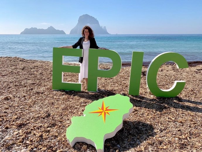 Carolina Beltrán, candidata de Epic al Ayuntamiento de Sant Josep (Ibiza)