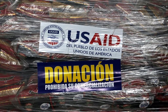 Ayuda enviada por USAID para Venezuela
