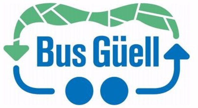 Logo del bus lanzadera al Park Güell