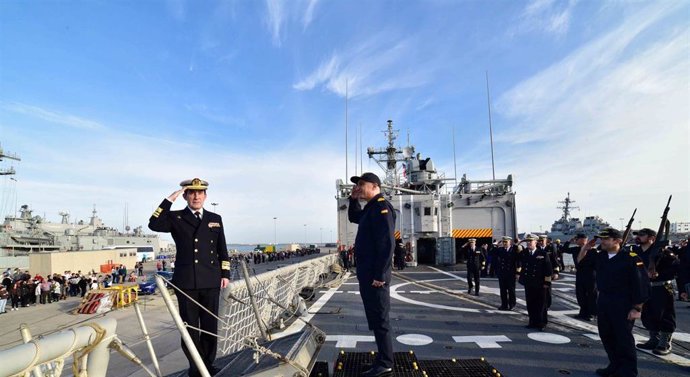 Un Almirante almeriense lidera la Operación de lucha contra la piratería en el Í