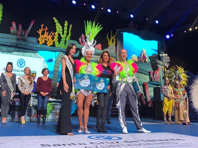 Los Joroperos, ganadores del certamen de Comparsas del Carnaval de Santa Cruz de