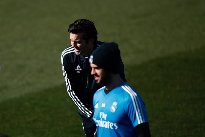 Soccer: La Liga - Real Madrid training day