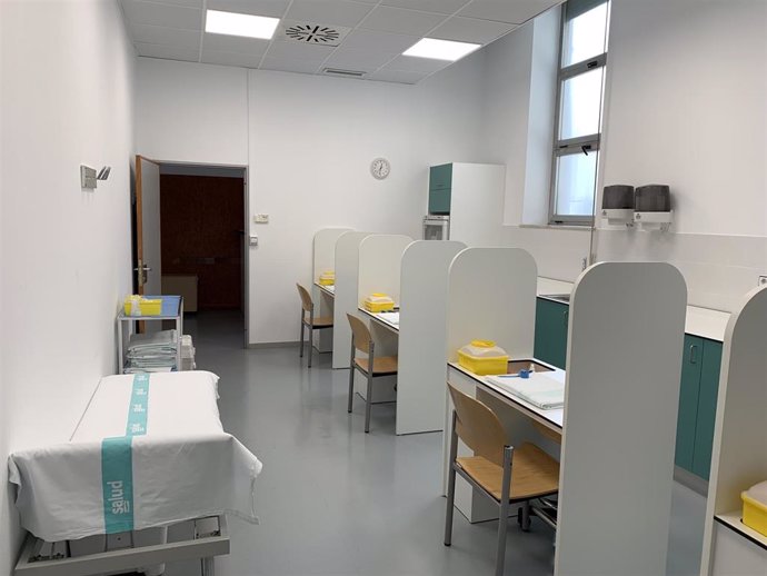 El centro de salud de Calatayud cuenta con una remodelada sala de extracciones s