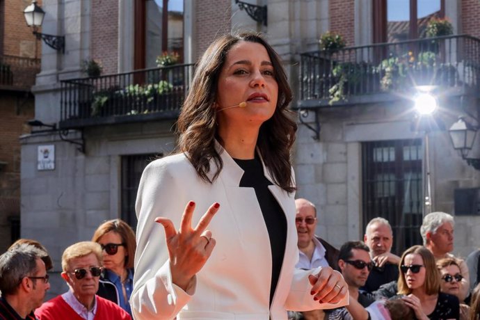 Acto de Ciudadanos en Madrid 