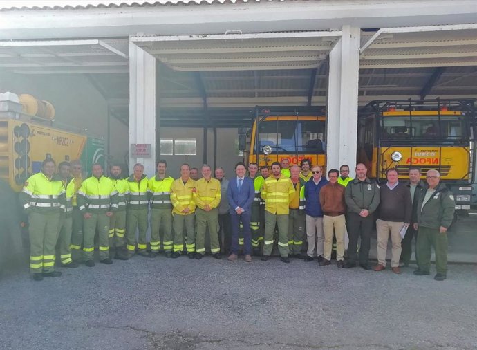 Np Y Foto Visita Delegado Agricultura Parque Alcornocales