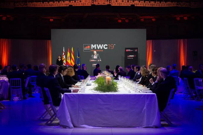 El president de la Generalitat Quim Torra: discurs d'inauguració de l'MWC 201
