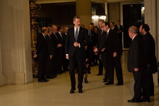 El Rey Felipe VI en su discurso de la cena oficial del MWC 2019