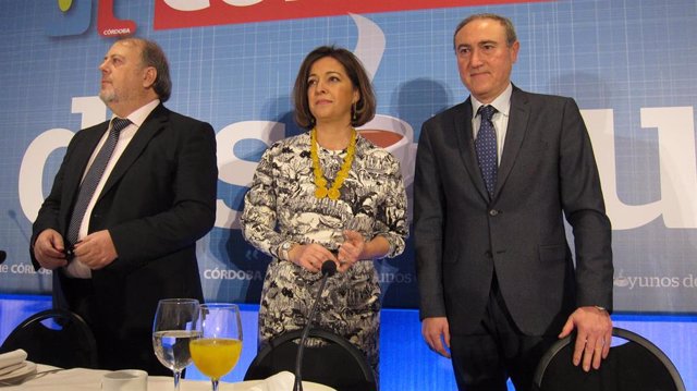 Isabel Ambrosio en los desayunos de 'Diario Córdoba'