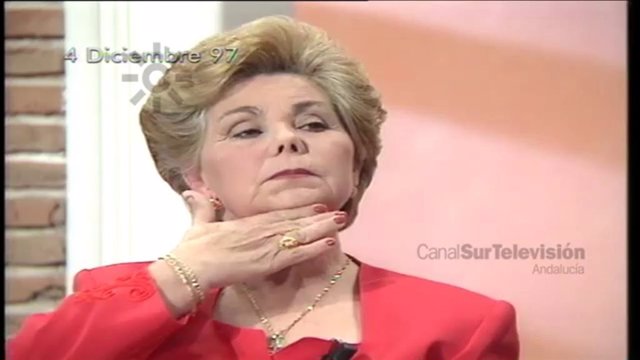 Ana Orantes denunció su caso de violencia machista en Canal Sur TV 