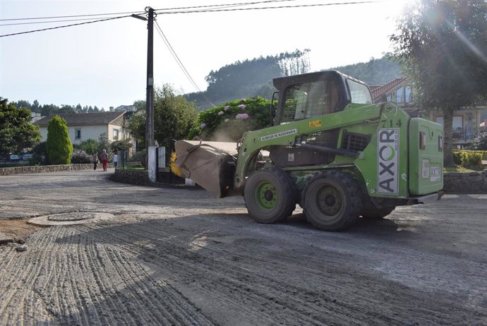 Obras de reparación y pavimentación en viales