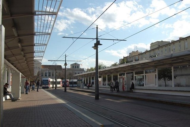 Imagen de archivo de la estación Pont de Fusta donde se ha producido el accident