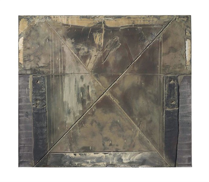 La muestra 'Xhibition. Antoni Tpies' reivindica como pintor informalista al art