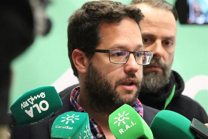 José Ignacio García, portavoz adjunto de Adelante Andalucía