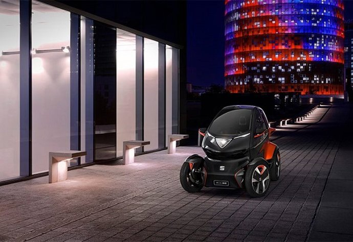 Seat presenta Minimó, un vehículo eléctrico de dos plazas para la micromovilidad