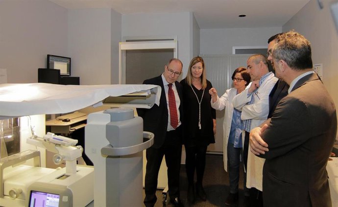 Consellera de Salud, Patricia Gómez, con instalaciones de atención al cáncer de 