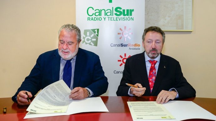 Canal Sur y la ONCE renuevan su convenio de colaboración para favorecer la integ