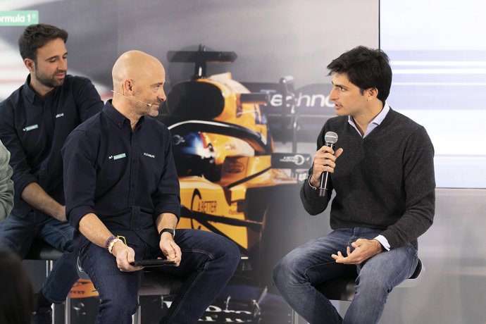 Carlos Sainz Presentación Movistar F-1